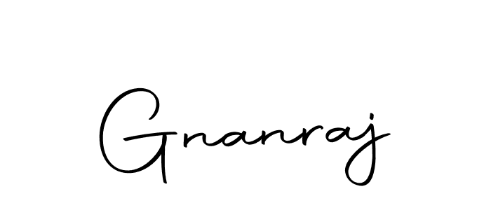 Make a beautiful signature design for name Gnanraj. With this signature (Autography-DOLnW) style, you can create a handwritten signature for free. Gnanraj signature style 10 images and pictures png