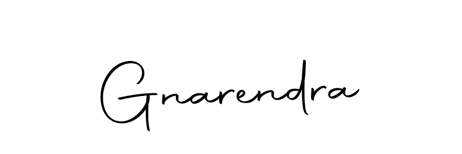 How to make Gnarendra signature? Autography-DOLnW is a professional autograph style. Create handwritten signature for Gnarendra name. Gnarendra signature style 10 images and pictures png