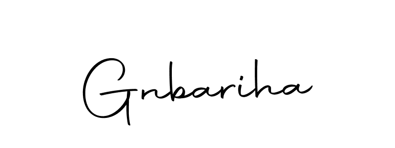 Also we have Gnbariha name is the best signature style. Create professional handwritten signature collection using Autography-DOLnW autograph style. Gnbariha signature style 10 images and pictures png