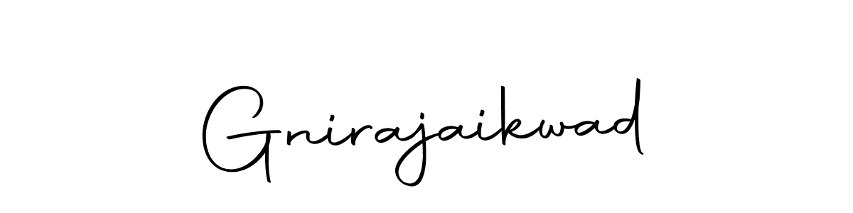 Similarly Autography-DOLnW is the best handwritten signature design. Signature creator online .You can use it as an online autograph creator for name Gnirajaikwad. Gnirajaikwad signature style 10 images and pictures png