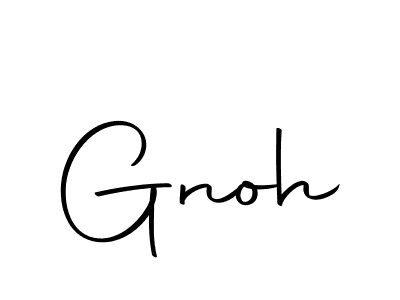 Gnoh stylish signature style. Best Handwritten Sign (Autography-DOLnW) for my name. Handwritten Signature Collection Ideas for my name Gnoh. Gnoh signature style 10 images and pictures png