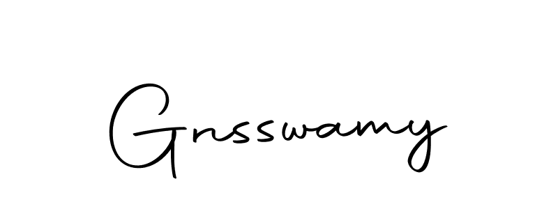 Similarly Autography-DOLnW is the best handwritten signature design. Signature creator online .You can use it as an online autograph creator for name Gnsswamy. Gnsswamy signature style 10 images and pictures png