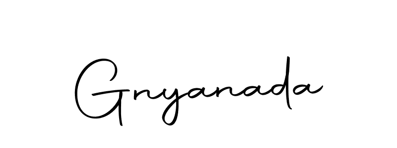 Similarly Autography-DOLnW is the best handwritten signature design. Signature creator online .You can use it as an online autograph creator for name Gnyanada. Gnyanada signature style 10 images and pictures png