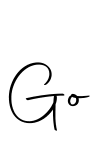 How to make Go name signature. Use Autography-DOLnW style for creating short signs online. This is the latest handwritten sign. Go signature style 10 images and pictures png