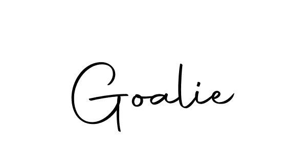 Make a beautiful signature design for name Goalie. With this signature (Autography-DOLnW) style, you can create a handwritten signature for free. Goalie signature style 10 images and pictures png