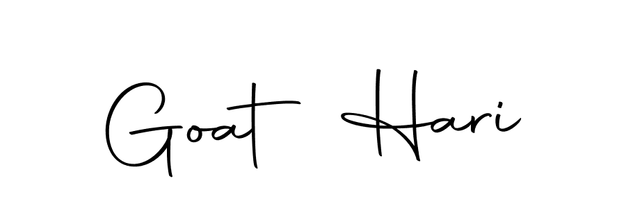 Also we have Goat Hari name is the best signature style. Create professional handwritten signature collection using Autography-DOLnW autograph style. Goat Hari signature style 10 images and pictures png
