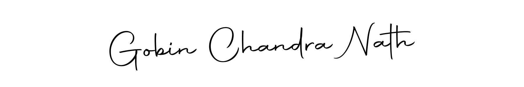 Autography-DOLnW is a professional signature style that is perfect for those who want to add a touch of class to their signature. It is also a great choice for those who want to make their signature more unique. Get Gobin Chandra Nath name to fancy signature for free. Gobin Chandra Nath signature style 10 images and pictures png