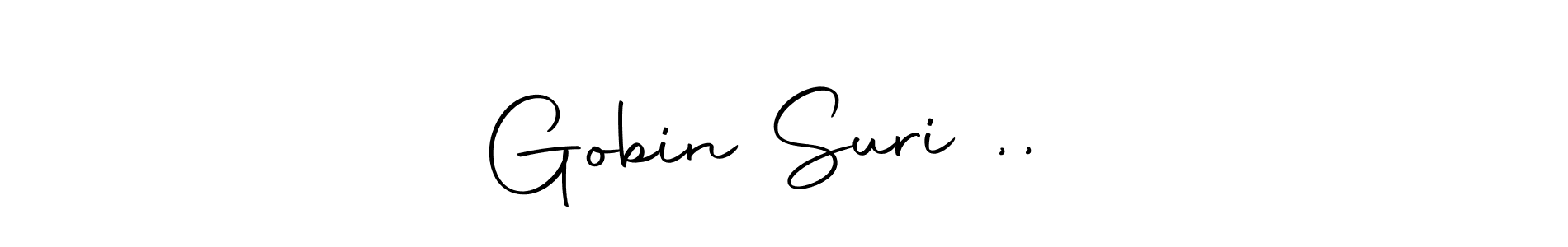 This is the best signature style for the Gobin Suri ,,❤️ name. Also you like these signature font (Autography-DOLnW). Mix name signature. Gobin Suri ,,❤️ signature style 10 images and pictures png