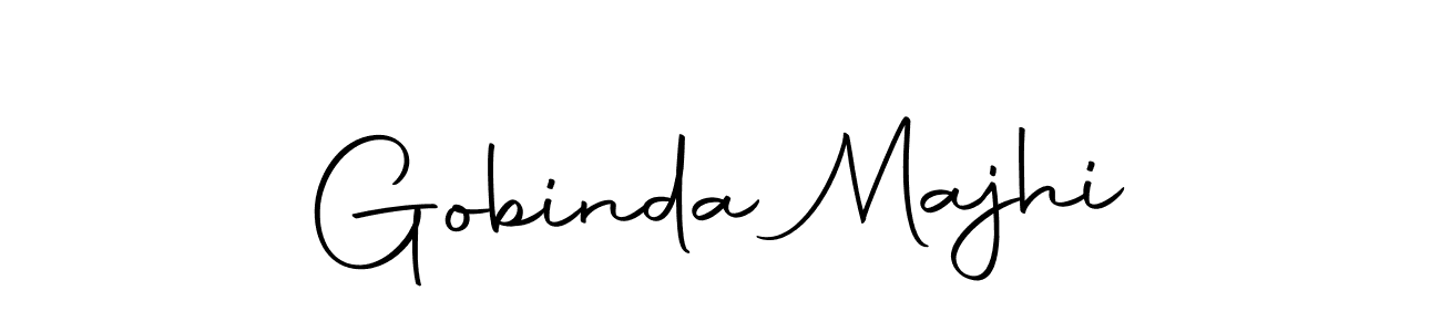 Gobinda Majhi stylish signature style. Best Handwritten Sign (Autography-DOLnW) for my name. Handwritten Signature Collection Ideas for my name Gobinda Majhi. Gobinda Majhi signature style 10 images and pictures png