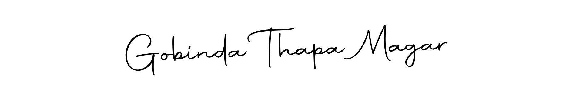 Here are the top 10 professional signature styles for the name Gobinda Thapa Magar. These are the best autograph styles you can use for your name. Gobinda Thapa Magar signature style 10 images and pictures png