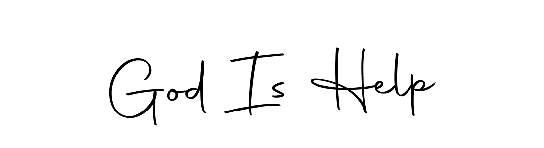 if you are searching for the best signature style for your name God Is Help. so please give up your signature search. here we have designed multiple signature styles  using Autography-DOLnW. God Is Help signature style 10 images and pictures png