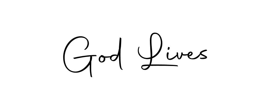 Make a beautiful signature design for name God Lives. With this signature (Autography-DOLnW) style, you can create a handwritten signature for free. God Lives signature style 10 images and pictures png