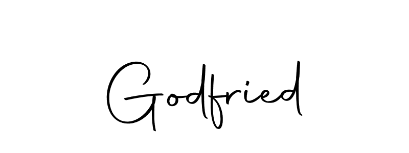 How to make Godfried signature? Autography-DOLnW is a professional autograph style. Create handwritten signature for Godfried name. Godfried signature style 10 images and pictures png