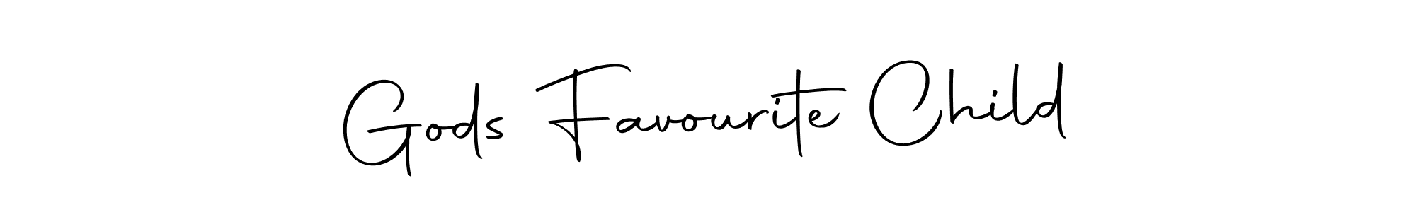 Make a beautiful signature design for name Gods Favourite Child. With this signature (Autography-DOLnW) style, you can create a handwritten signature for free. Gods Favourite Child signature style 10 images and pictures png