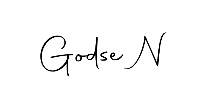 Make a beautiful signature design for name Godse N. With this signature (Autography-DOLnW) style, you can create a handwritten signature for free. Godse N signature style 10 images and pictures png