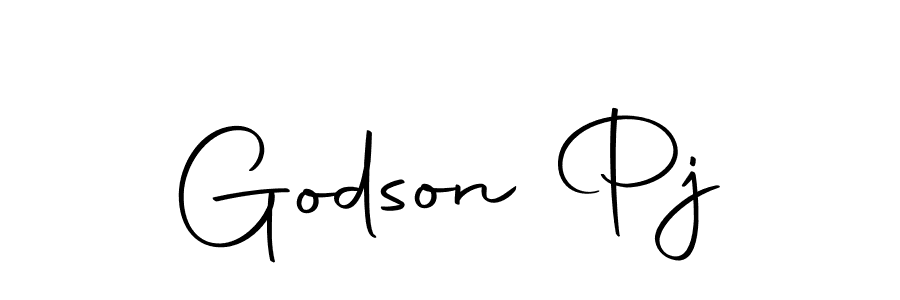 Use a signature maker to create a handwritten signature online. With this signature software, you can design (Autography-DOLnW) your own signature for name Godson Pj. Godson Pj signature style 10 images and pictures png