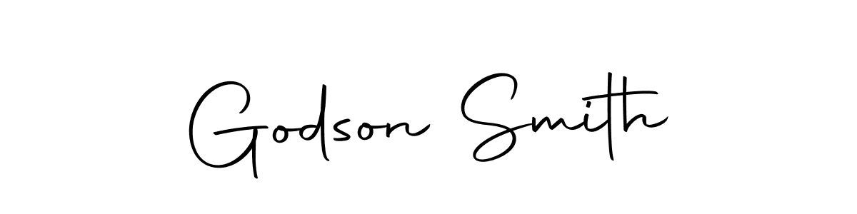 Create a beautiful signature design for name Godson Smith. With this signature (Autography-DOLnW) fonts, you can make a handwritten signature for free. Godson Smith signature style 10 images and pictures png