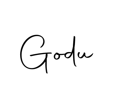 Use a signature maker to create a handwritten signature online. With this signature software, you can design (Autography-DOLnW) your own signature for name Godu. Godu signature style 10 images and pictures png