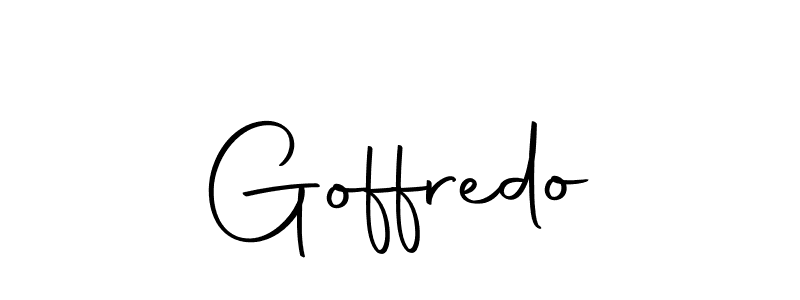 You can use this online signature creator to create a handwritten signature for the name Goffredo. This is the best online autograph maker. Goffredo signature style 10 images and pictures png