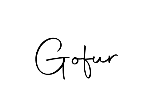 The best way (Autography-DOLnW) to make a short signature is to pick only two or three words in your name. The name Gofur include a total of six letters. For converting this name. Gofur signature style 10 images and pictures png