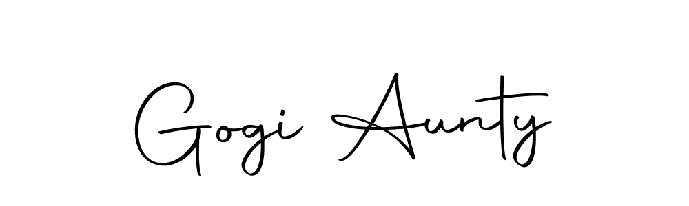 This is the best signature style for the Gogi Aunty name. Also you like these signature font (Autography-DOLnW). Mix name signature. Gogi Aunty signature style 10 images and pictures png