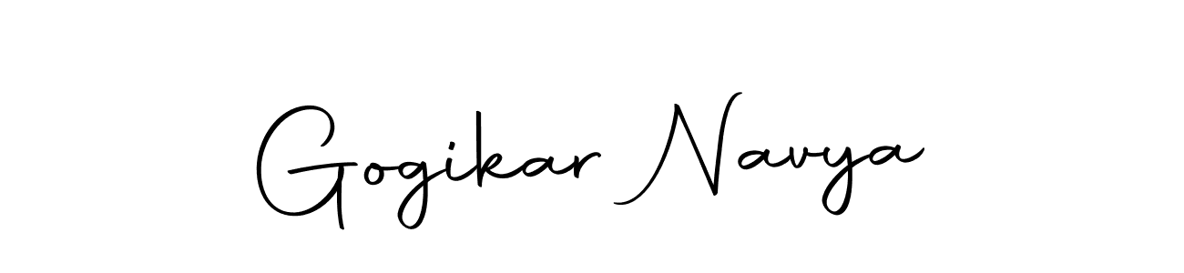 if you are searching for the best signature style for your name Gogikar Navya. so please give up your signature search. here we have designed multiple signature styles  using Autography-DOLnW. Gogikar Navya signature style 10 images and pictures png