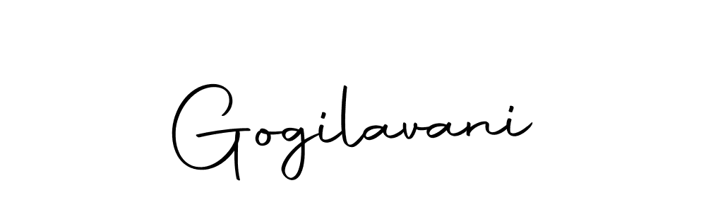 Make a beautiful signature design for name Gogilavani. With this signature (Autography-DOLnW) style, you can create a handwritten signature for free. Gogilavani signature style 10 images and pictures png