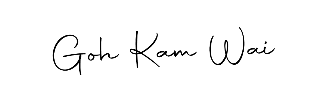 Goh Kam Wai stylish signature style. Best Handwritten Sign (Autography-DOLnW) for my name. Handwritten Signature Collection Ideas for my name Goh Kam Wai. Goh Kam Wai signature style 10 images and pictures png