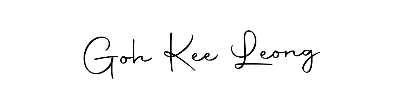 Design your own signature with our free online signature maker. With this signature software, you can create a handwritten (Autography-DOLnW) signature for name Goh Kee Leong. Goh Kee Leong signature style 10 images and pictures png