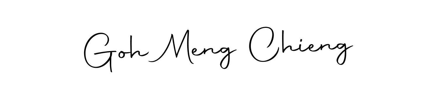 Goh Meng Chieng stylish signature style. Best Handwritten Sign (Autography-DOLnW) for my name. Handwritten Signature Collection Ideas for my name Goh Meng Chieng. Goh Meng Chieng signature style 10 images and pictures png