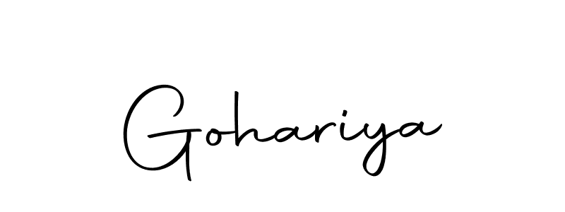if you are searching for the best signature style for your name Gohariya. so please give up your signature search. here we have designed multiple signature styles  using Autography-DOLnW. Gohariya signature style 10 images and pictures png