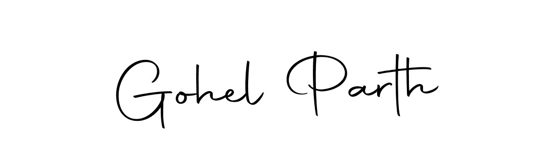 The best way (Autography-DOLnW) to make a short signature is to pick only two or three words in your name. The name Gohel Parth include a total of six letters. For converting this name. Gohel Parth signature style 10 images and pictures png