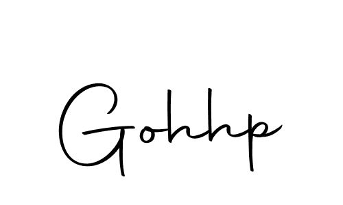 Gohhp stylish signature style. Best Handwritten Sign (Autography-DOLnW) for my name. Handwritten Signature Collection Ideas for my name Gohhp. Gohhp signature style 10 images and pictures png