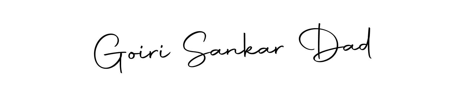 Make a beautiful signature design for name Goiri Sankar Dad. Use this online signature maker to create a handwritten signature for free. Goiri Sankar Dad signature style 10 images and pictures png