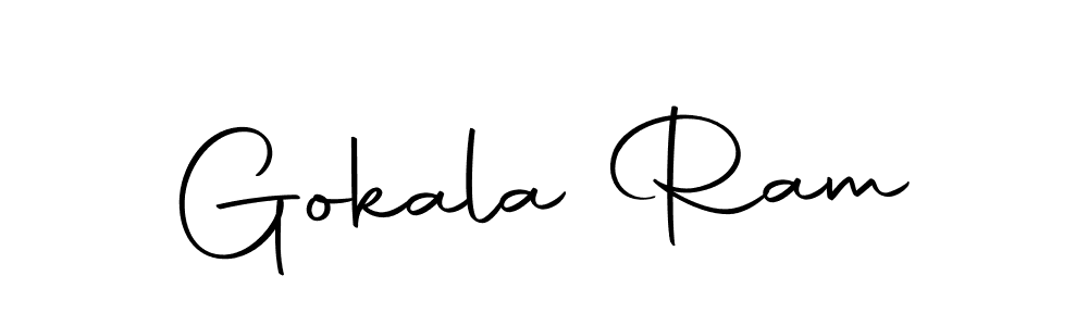 Make a beautiful signature design for name Gokala Ram. Use this online signature maker to create a handwritten signature for free. Gokala Ram signature style 10 images and pictures png