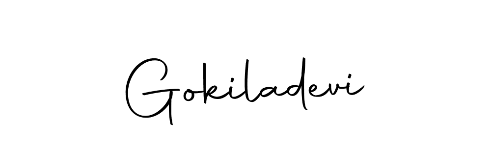 Gokiladevi stylish signature style. Best Handwritten Sign (Autography-DOLnW) for my name. Handwritten Signature Collection Ideas for my name Gokiladevi. Gokiladevi signature style 10 images and pictures png