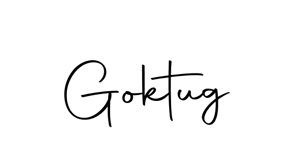 How to make Goktug signature? Autography-DOLnW is a professional autograph style. Create handwritten signature for Goktug name. Goktug signature style 10 images and pictures png