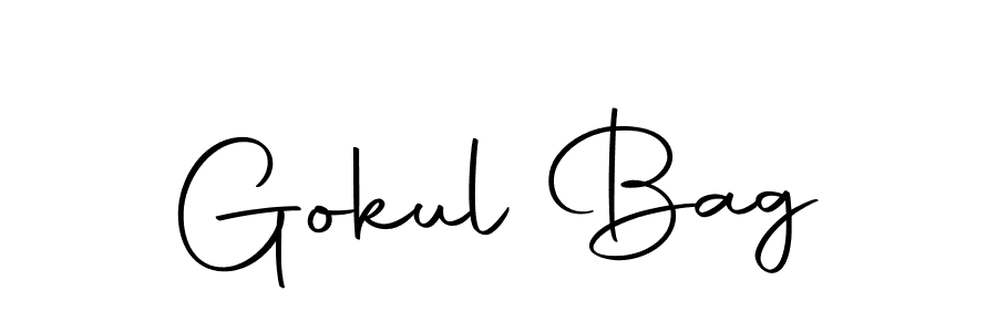 Here are the top 10 professional signature styles for the name Gokul Bag. These are the best autograph styles you can use for your name. Gokul Bag signature style 10 images and pictures png