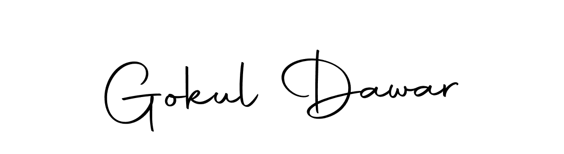 How to make Gokul Dawar signature? Autography-DOLnW is a professional autograph style. Create handwritten signature for Gokul Dawar name. Gokul Dawar signature style 10 images and pictures png