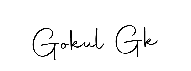 Similarly Autography-DOLnW is the best handwritten signature design. Signature creator online .You can use it as an online autograph creator for name Gokul Gk. Gokul Gk signature style 10 images and pictures png