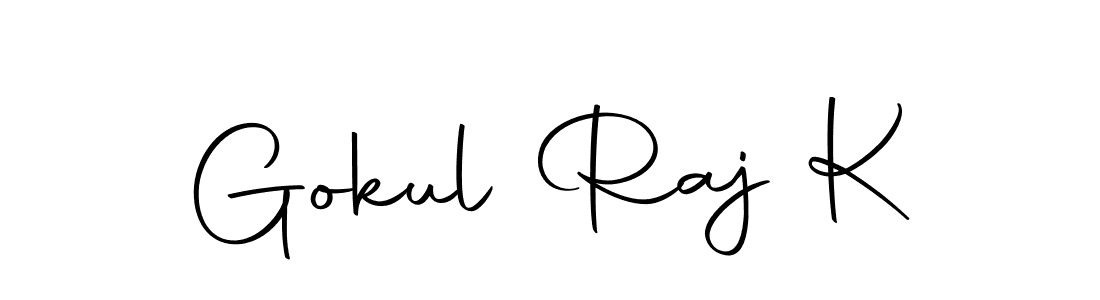 Gokul Raj K stylish signature style. Best Handwritten Sign (Autography-DOLnW) for my name. Handwritten Signature Collection Ideas for my name Gokul Raj K. Gokul Raj K signature style 10 images and pictures png