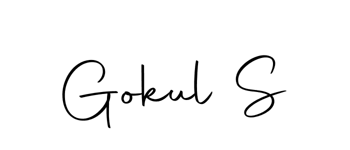 Make a beautiful signature design for name Gokul S. Use this online signature maker to create a handwritten signature for free. Gokul S signature style 10 images and pictures png