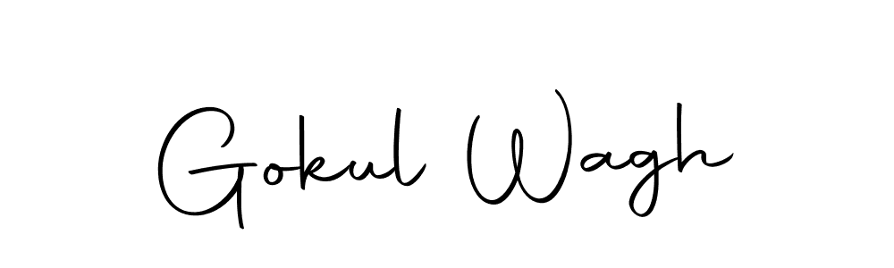 Use a signature maker to create a handwritten signature online. With this signature software, you can design (Autography-DOLnW) your own signature for name Gokul Wagh. Gokul Wagh signature style 10 images and pictures png