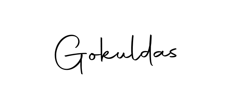 Also we have Gokuldas name is the best signature style. Create professional handwritten signature collection using Autography-DOLnW autograph style. Gokuldas signature style 10 images and pictures png