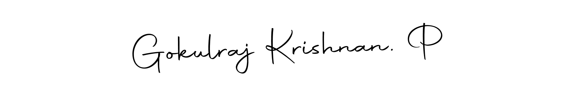 How to Draw Gokulraj Krishnan. P signature style? Autography-DOLnW is a latest design signature styles for name Gokulraj Krishnan. P. Gokulraj Krishnan. P signature style 10 images and pictures png