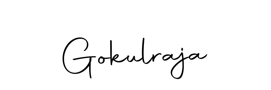 Use a signature maker to create a handwritten signature online. With this signature software, you can design (Autography-DOLnW) your own signature for name Gokulraja. Gokulraja signature style 10 images and pictures png