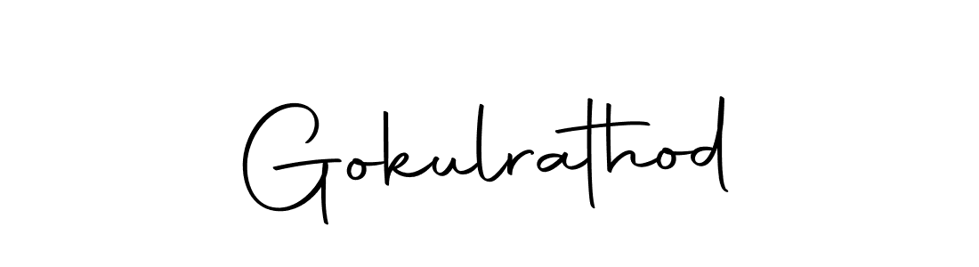 How to make Gokulrathod signature? Autography-DOLnW is a professional autograph style. Create handwritten signature for Gokulrathod name. Gokulrathod signature style 10 images and pictures png