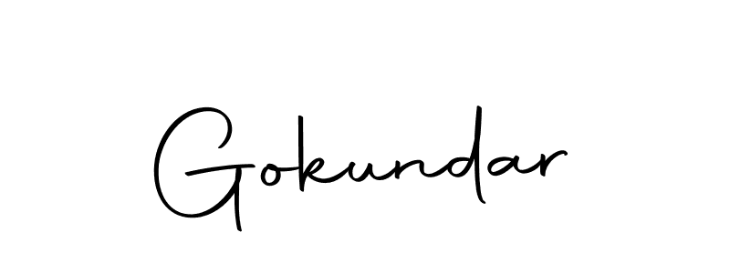 Also we have Gokundar name is the best signature style. Create professional handwritten signature collection using Autography-DOLnW autograph style. Gokundar signature style 10 images and pictures png