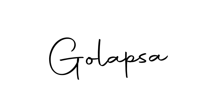 Use a signature maker to create a handwritten signature online. With this signature software, you can design (Autography-DOLnW) your own signature for name Golapsa. Golapsa signature style 10 images and pictures png