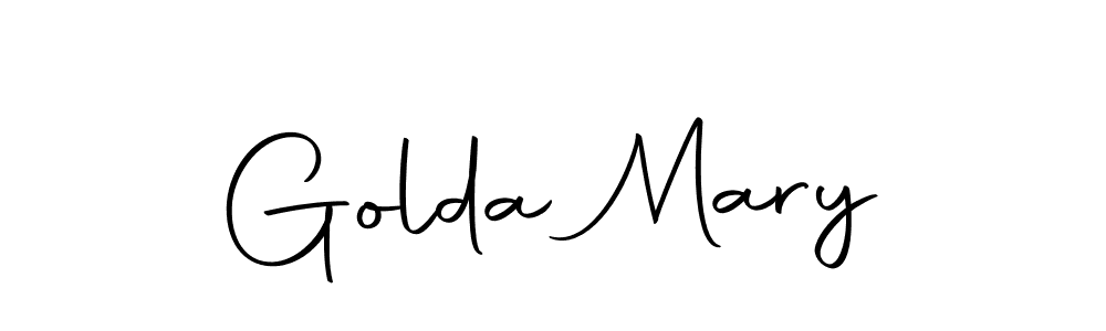 How to make Golda Mary signature? Autography-DOLnW is a professional autograph style. Create handwritten signature for Golda Mary name. Golda Mary signature style 10 images and pictures png